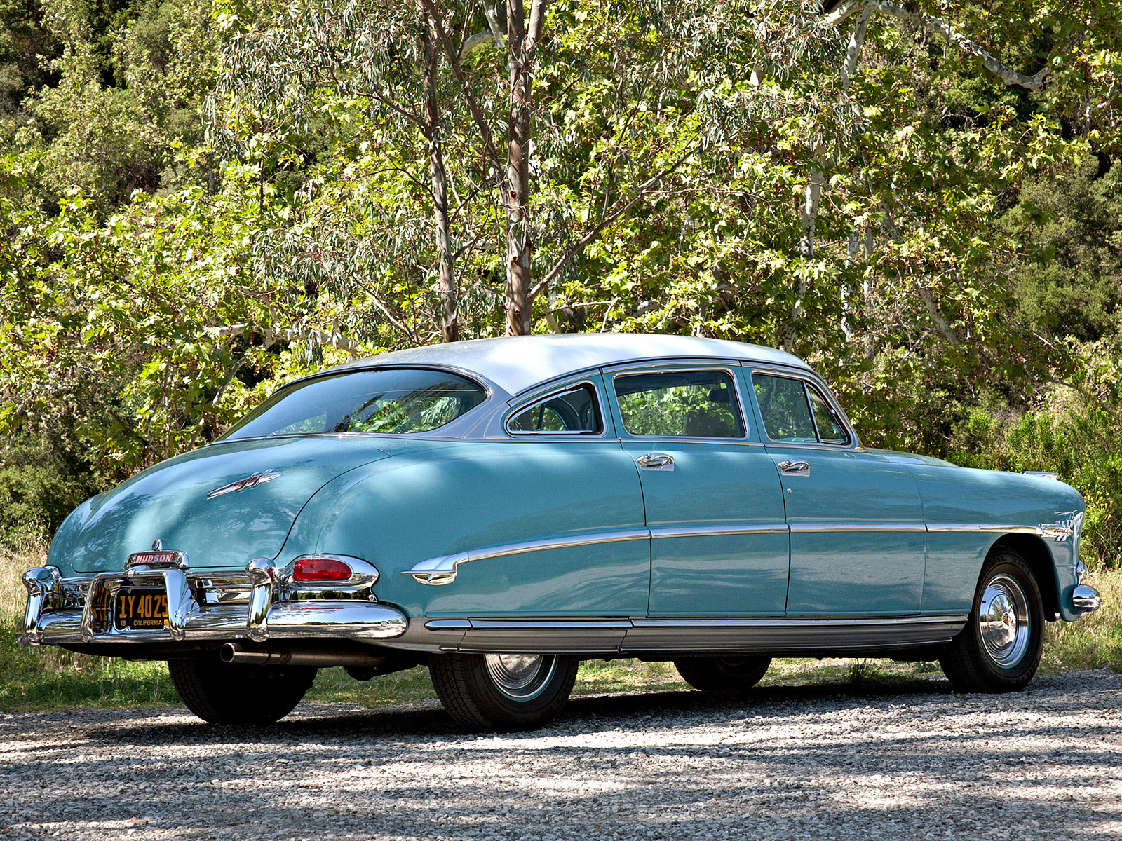1952, Hudson, Hornet, Sedan, Retro Wallpaper