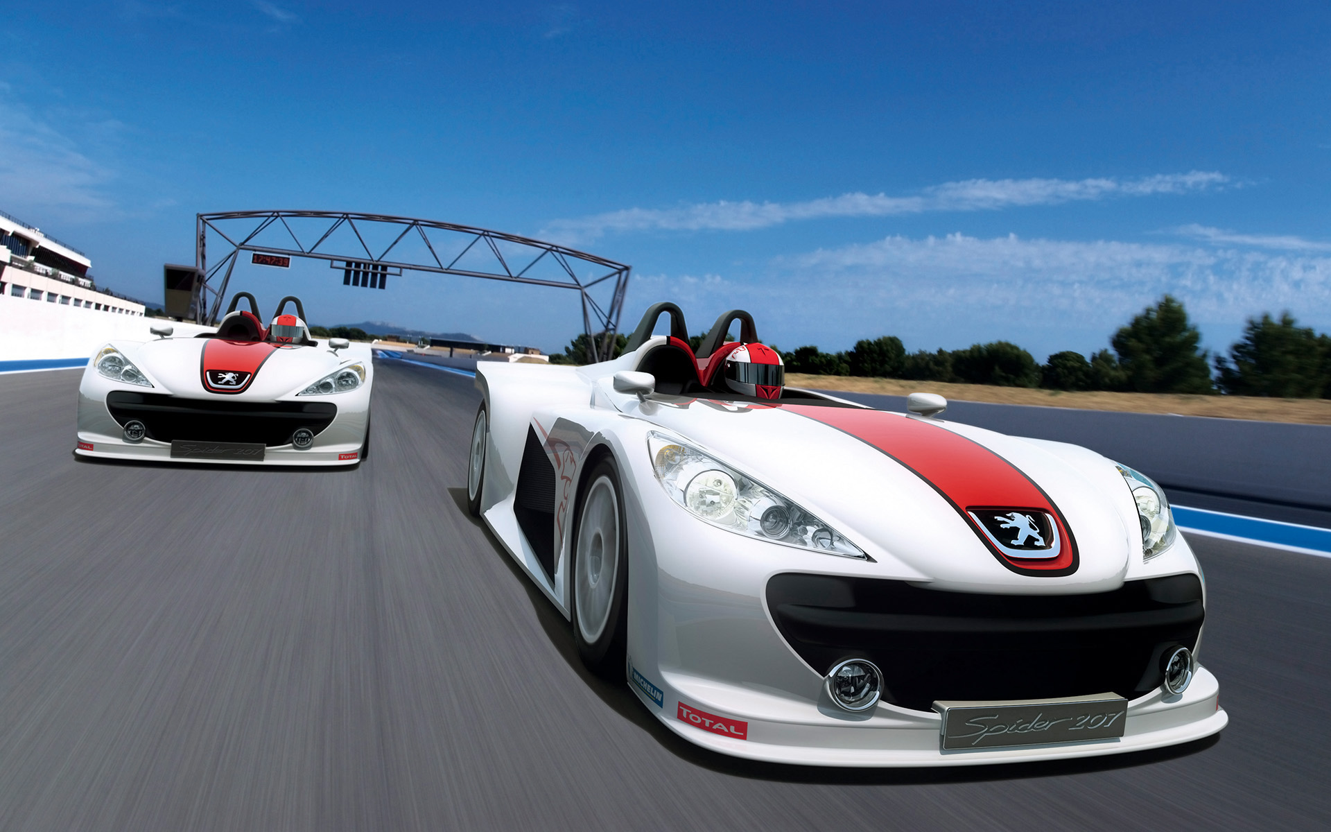 2006, Peugeot, 207, Spider, Race, Racing Wallpaper