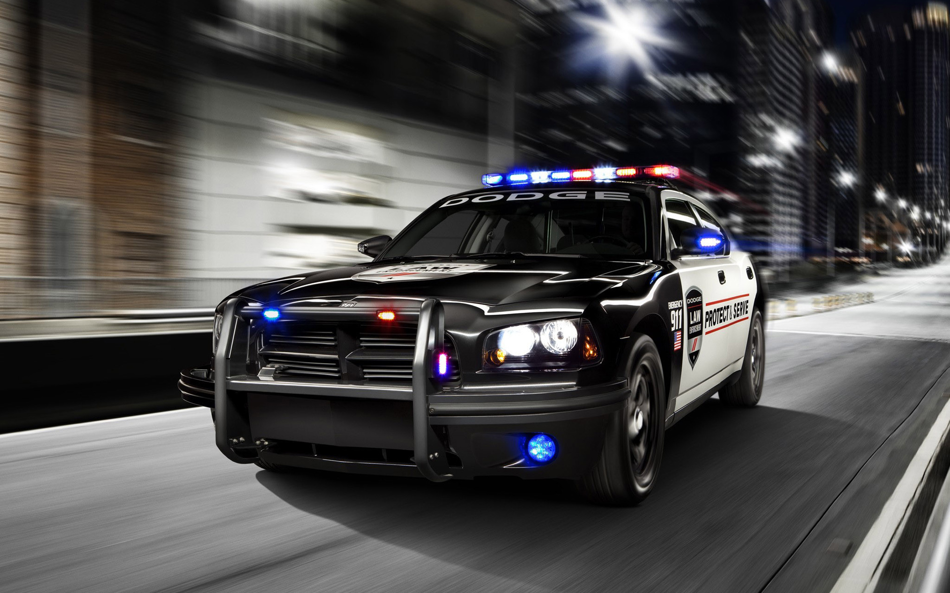 2011, Dodge, Charger, Pursuit, Police, Muscle Wallpaper