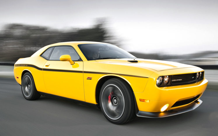 2012, Dodge, Challenger, Srt8, Yellow, Jacket, Muscle HD Wallpaper Desktop Background