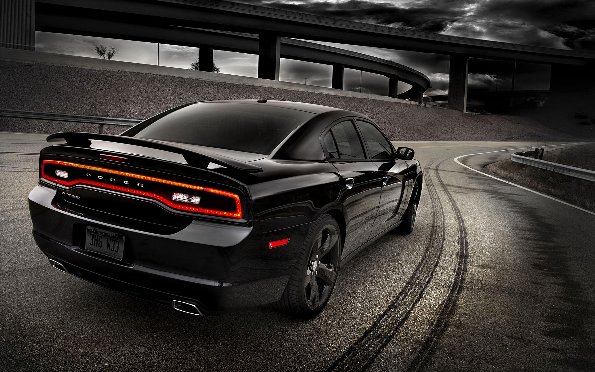2012, Dodge, Charger, Blacktop, Muscle Wallpaper
