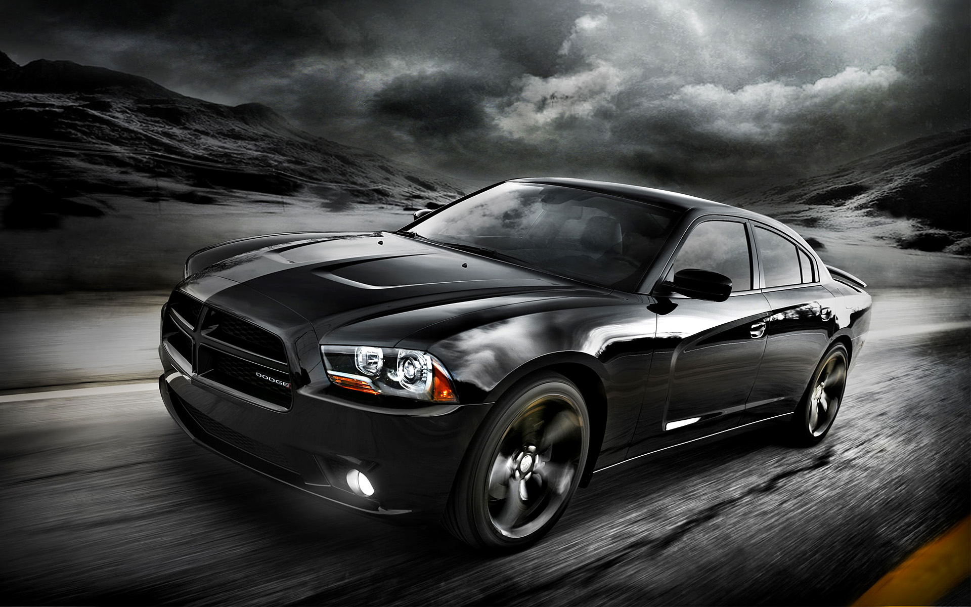 2012, Dodge, Charger, Blacktop, Muscle Wallpaper