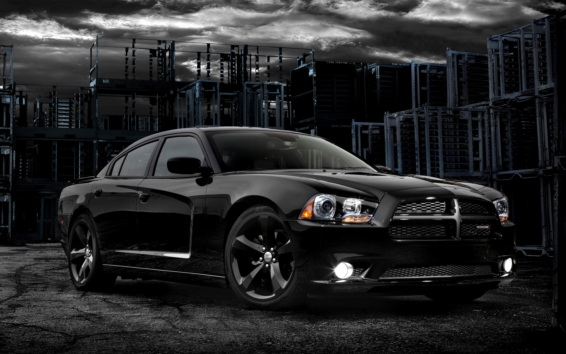 2012, Dodge, Charger, Blacktop, Muscle Wallpaper