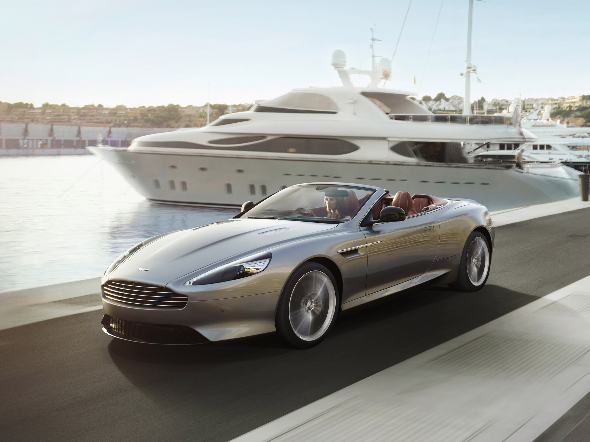 2013, Aston, Martin, Db9, Volante, Sportcar Wallpaper