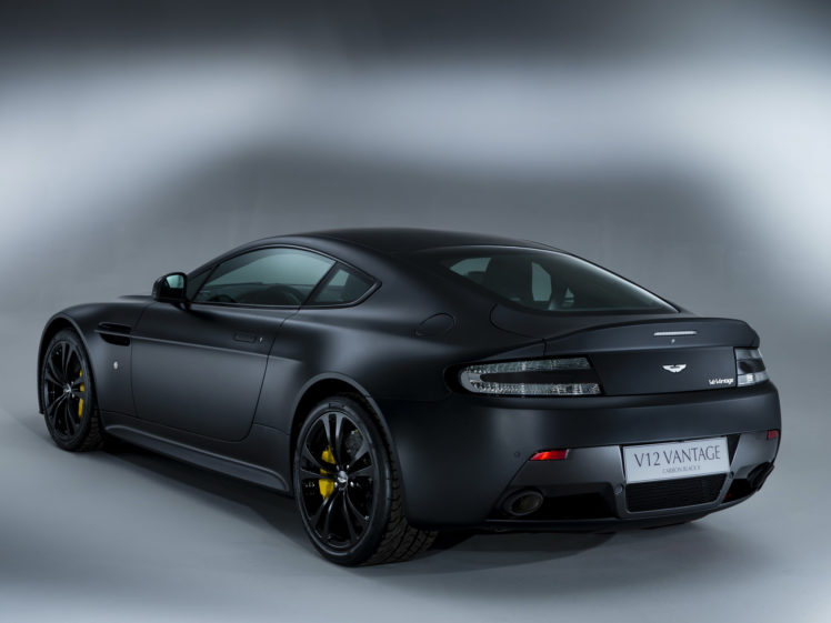 2013, Aston, Martin, V12, Vantage, Carbon, Black, Sportcar, Gg HD Wallpaper Desktop Background