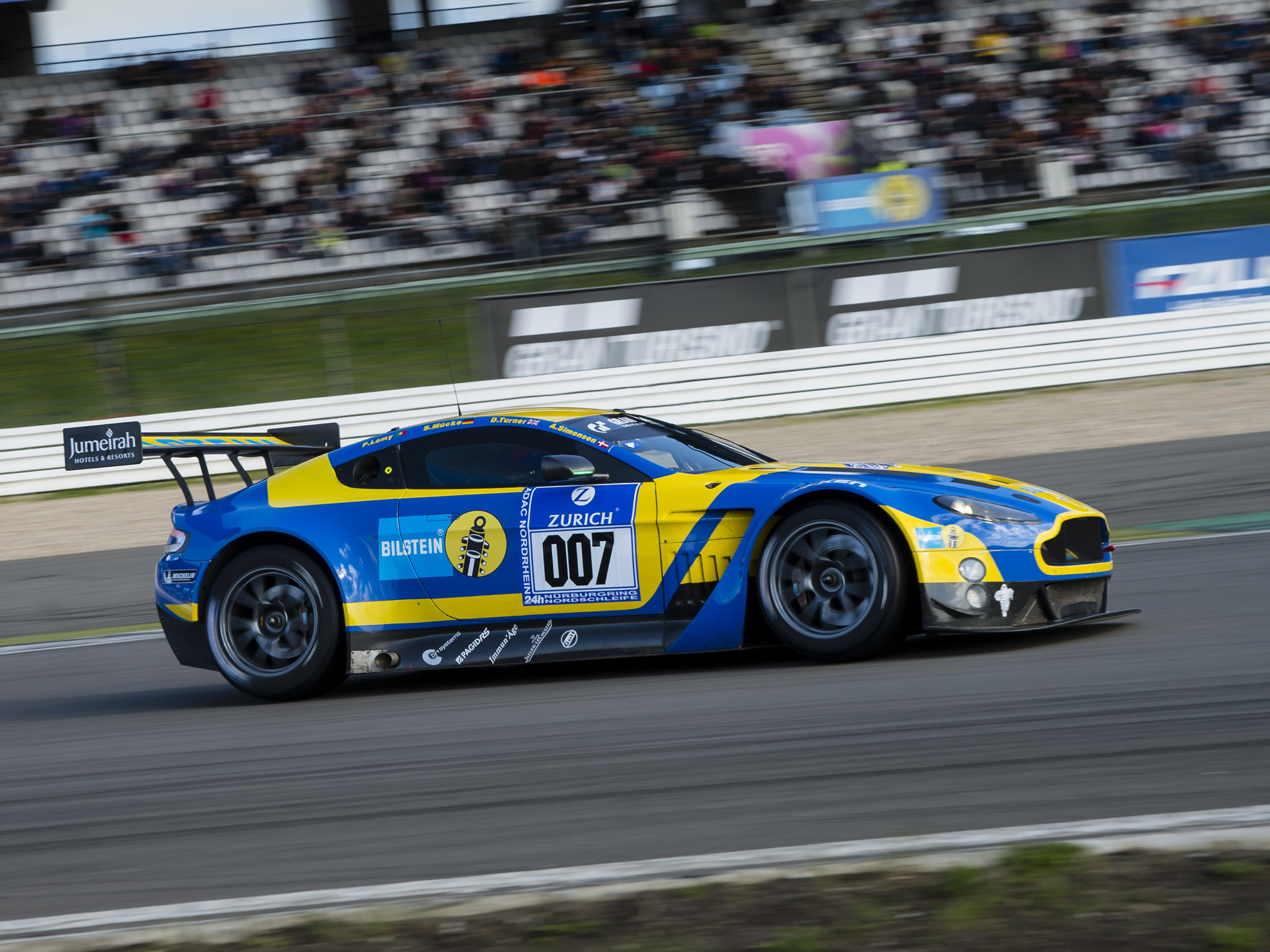 2013, Aston, Martin, V12, Vantage, Gt3, Race, Racing Wallpaper