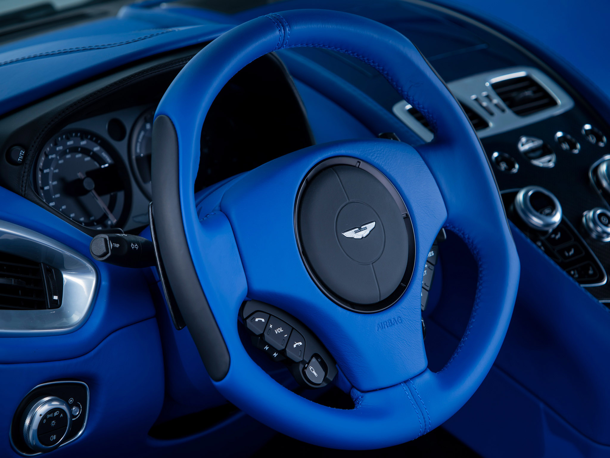 2013, Aston, Martin, Vanquish, Q, Sportcar, Interior Wallpaper