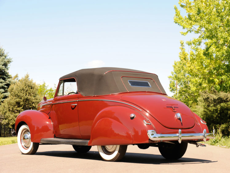 1940, Ford, Deluxe, Convertible, Coupe, Retro HD Wallpaper Desktop Background