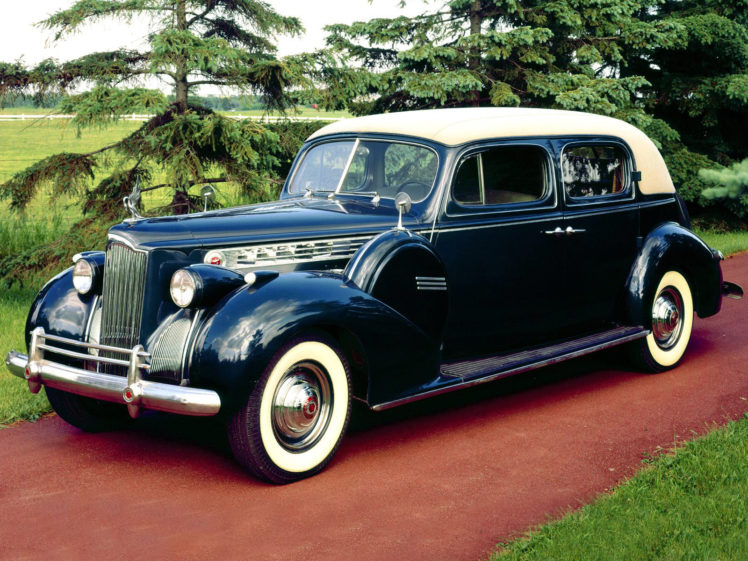 1940, Packard, 180, Super, Eight, Custom, Club, Sedan, Retro, Luxury HD Wallpaper Desktop Background