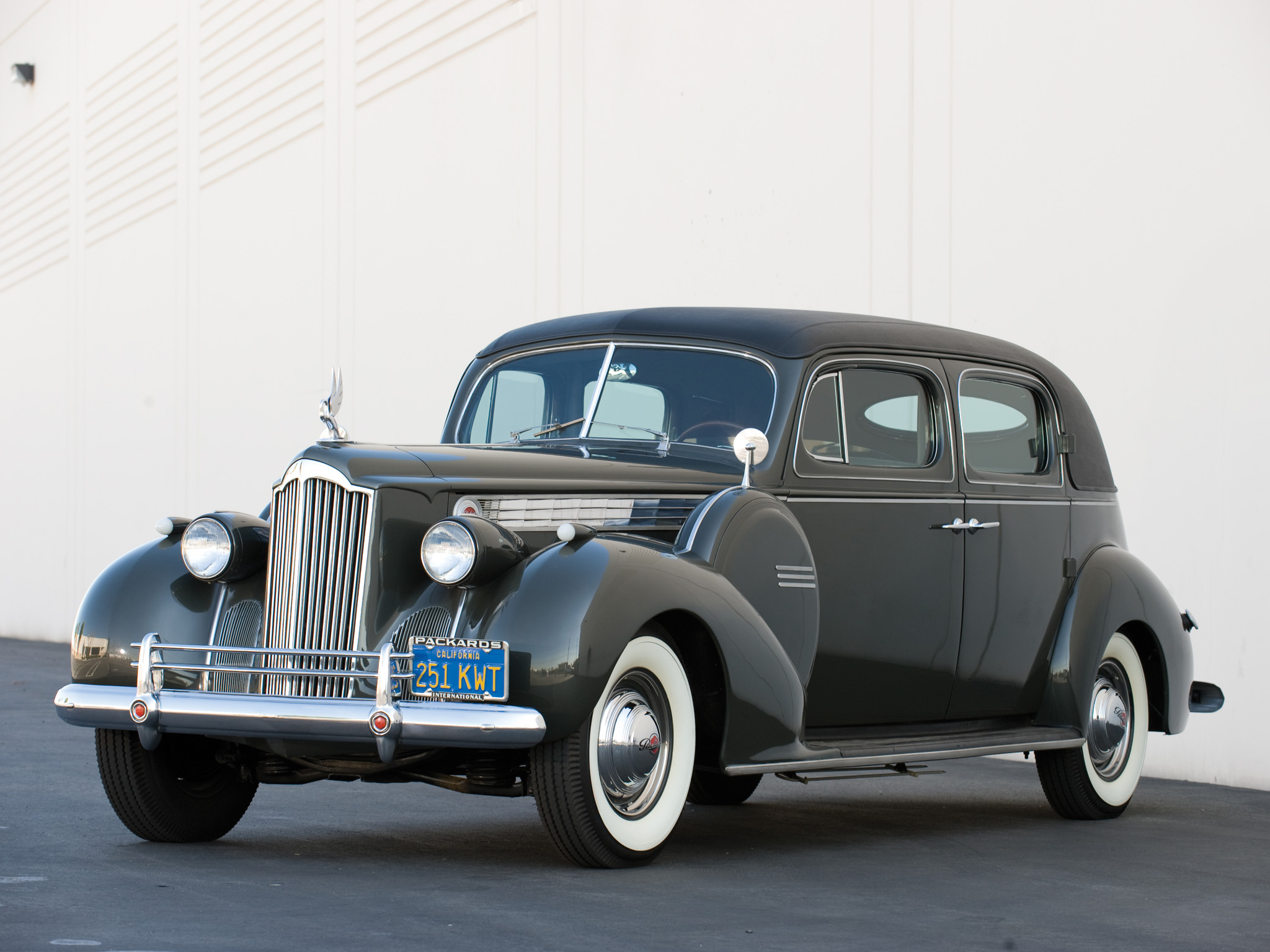1940, Packard, 180, Super, Eight, Custom, Formal, Sedan, Retro Wallpaper