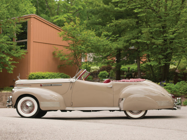 1941, Packard, 180, Super, Eight, Convertible, Victoria, Luxury, Retro HD Wallpaper Desktop Background