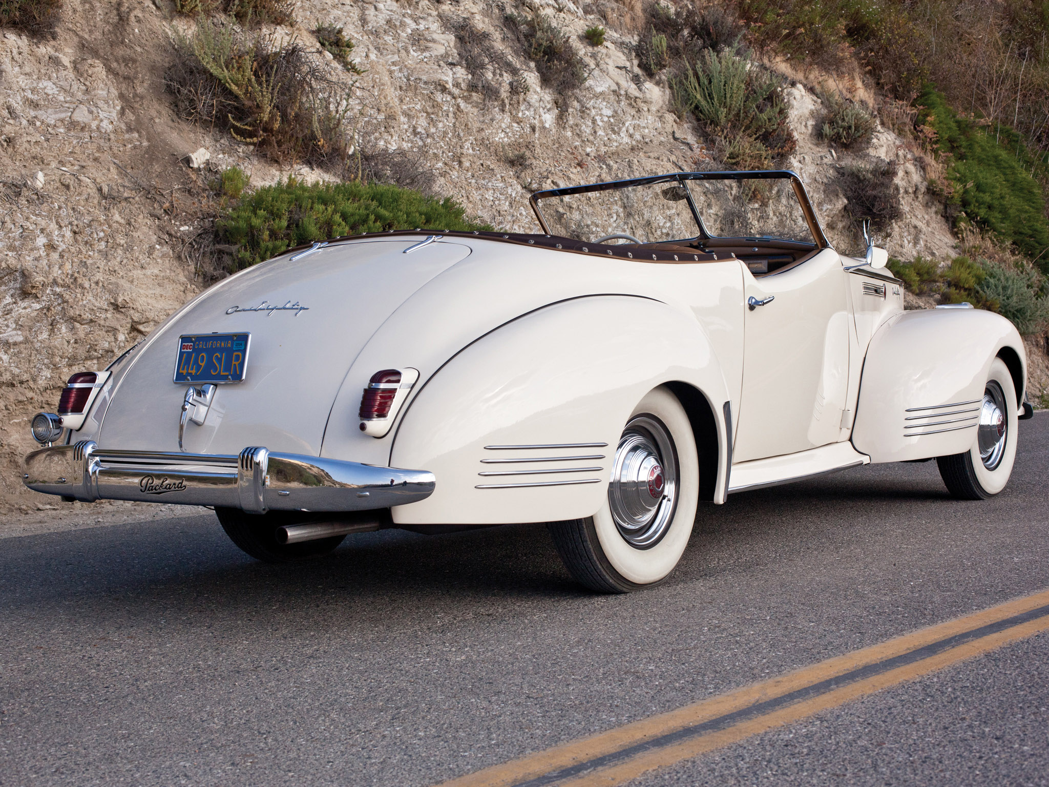 1941, Packard, 180, Super, Eight, Convertible, Victoria, Luxury, Retro Wallpaper