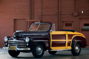 1947, Ford, Super, Deluxe, Sportsman, Convertible, Retro
