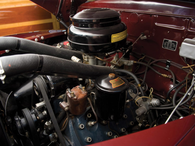 1947, Ford, Super, Deluxe, Sportsman, Convertible, Retro, Engine, Engines HD Wallpaper Desktop Background