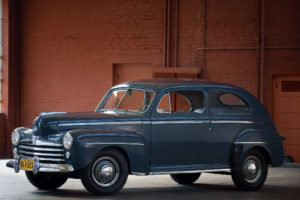 1947, Ford, Super, Deluxe, Tudor, Sedan, Retro