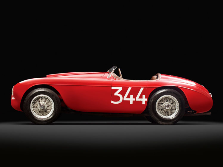 1948, Ferrari, 166, Mm, Touring, Barchetta, Retro, Supercar, Supercars HD Wallpaper Desktop Background