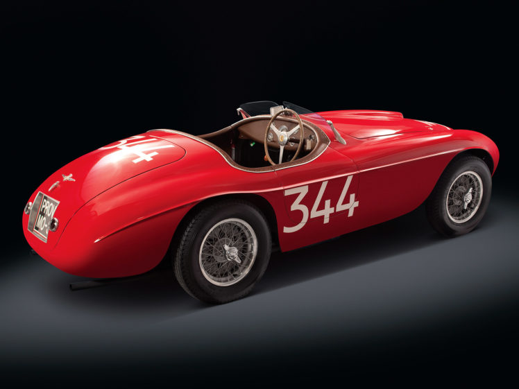 1948, Ferrari, 166, Mm, Touring, Barchetta, Retro, Supercar, Supercars HD Wallpaper Desktop Background