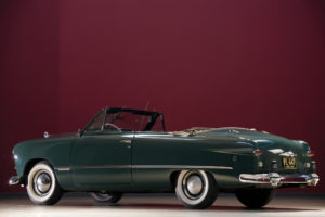 1949, Ford, Custom, Convertible, Retro