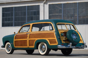 1949, Ford, Custom, Stationwagon, Retro