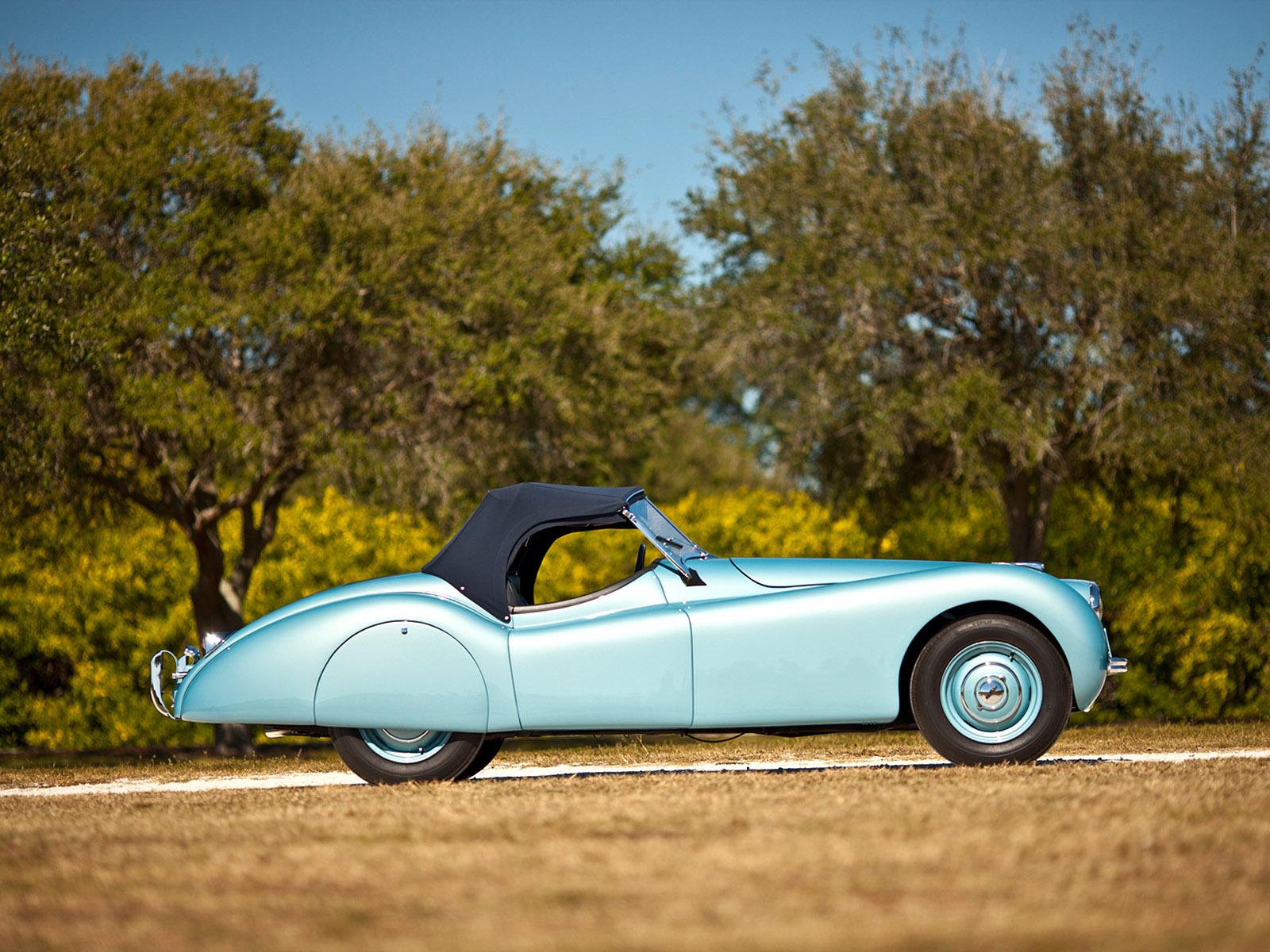 1949, Jaguar, Xk120, Alloy, Roadster, Retro, Sportcar Wallpaper