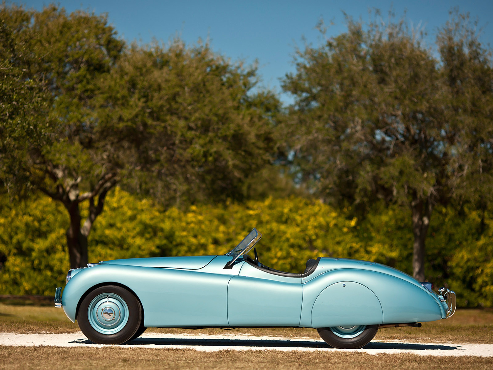 1949, Jaguar, Xk120, Alloy, Roadster, Retro, Sportcar Wallpaper
