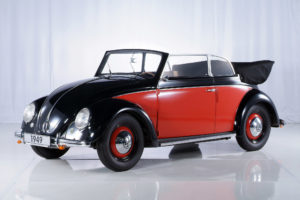 1949, Volkswagen, Beetle, Karmann, Cabriolet, Retro