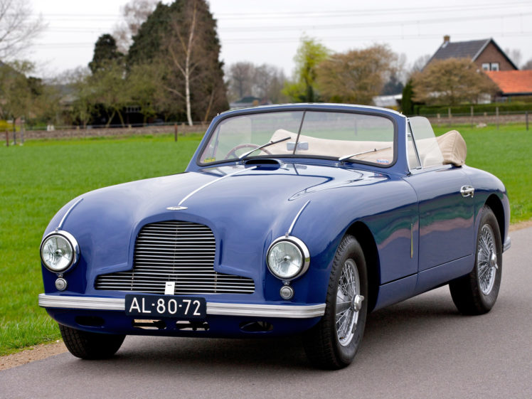 1950, Aston, Martin, Db2, Vantage, Drophead, Coupe, Retro HD Wallpaper Desktop Background