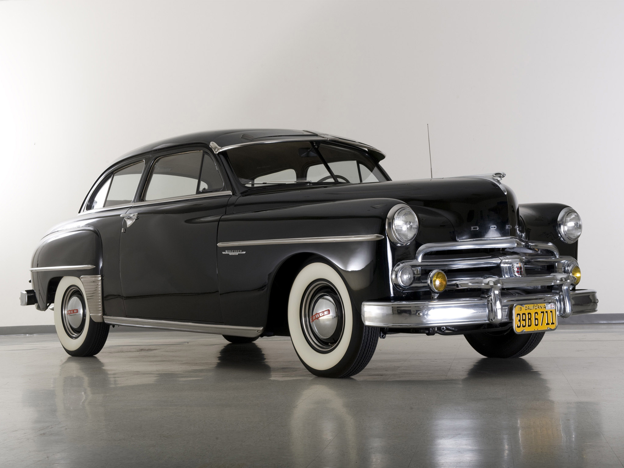 1950, Dodge, Wayfarer, Sedan, Retro Wallpaper