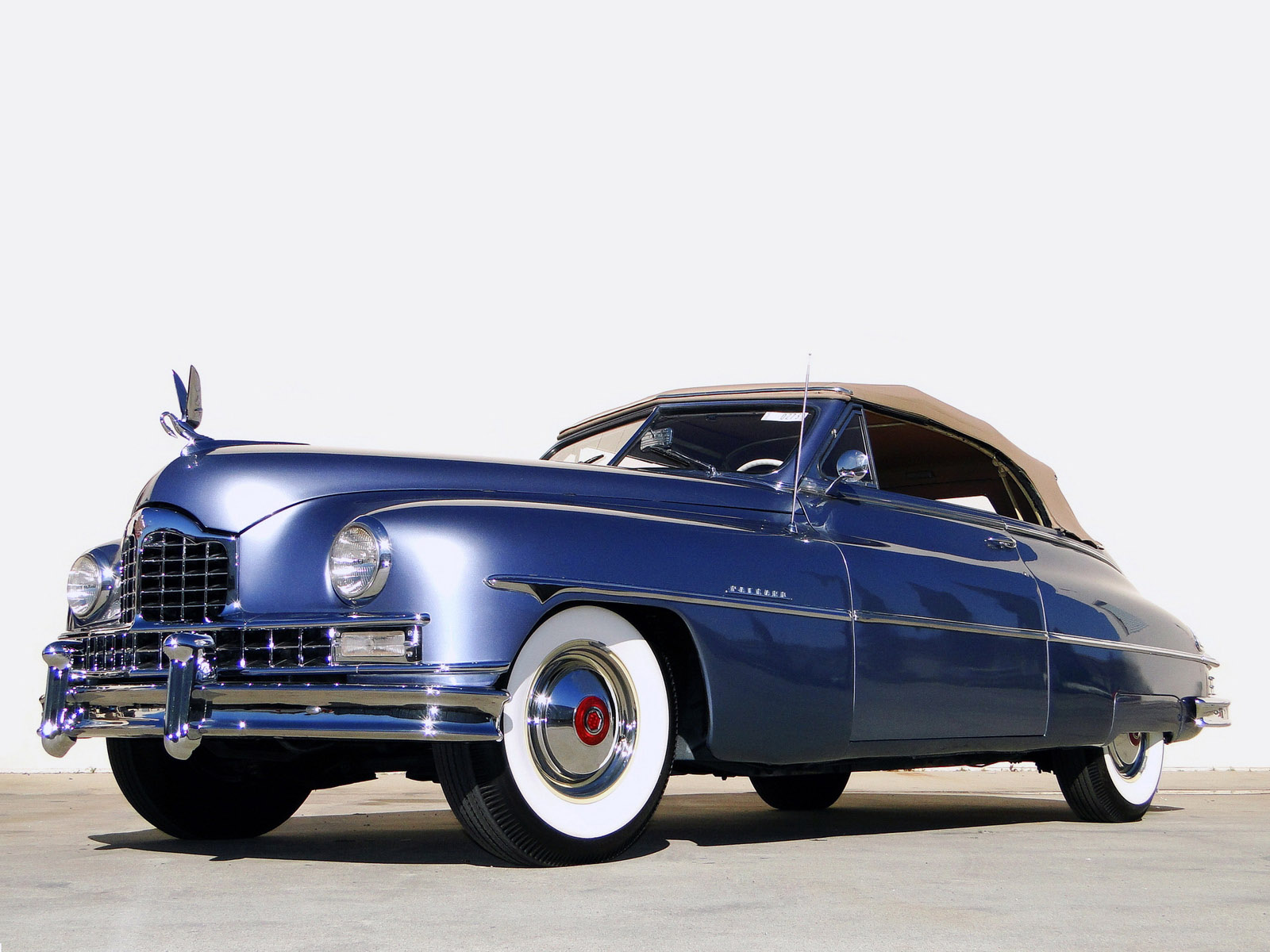 1950, Packard, Custom, Eight, Convertible, Coupe, Retro, Luxury Wallpaper
