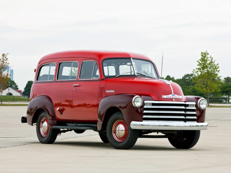 1951, Chevrolet, Suburban, Carryall, Suv, Truck HD Wallpaper Desktop Background