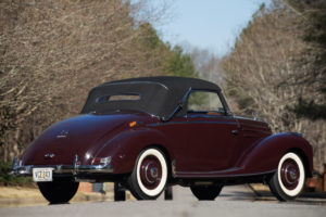 1951, Mercedes, Benz, 220, Cabriolet, A, W187, Retro