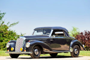 1951, Mercedes, Benz, 220, Cabriolet, A, W187, Retro