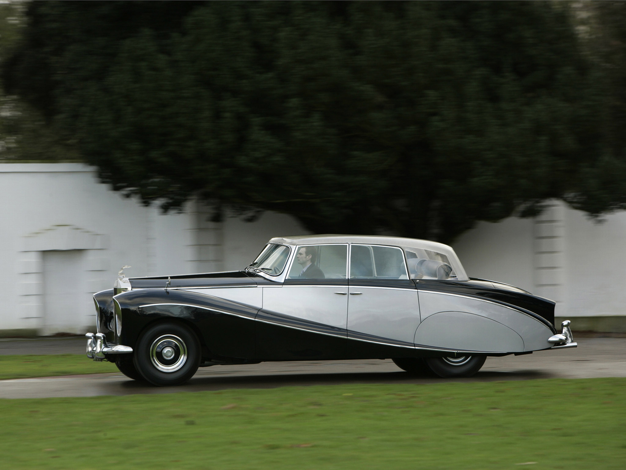 1951, Rolls, Royce, Wraith, Perspex, Retro, Luxury Wallpaper