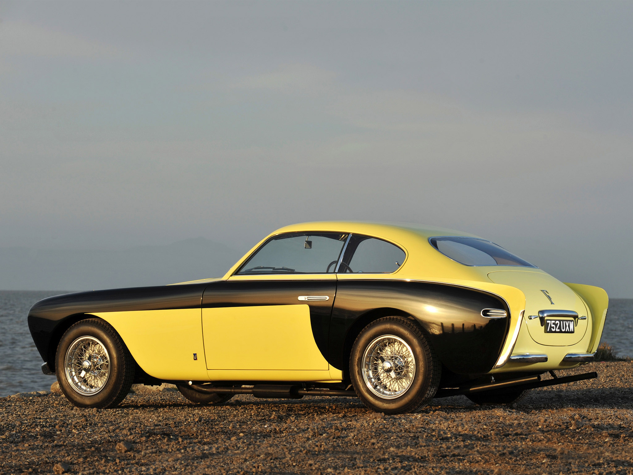 1952, Ferrari, 212, Inter, Vignale, Coupe, Bumblebee, Retro, Supercar, Supercars Wallpaper
