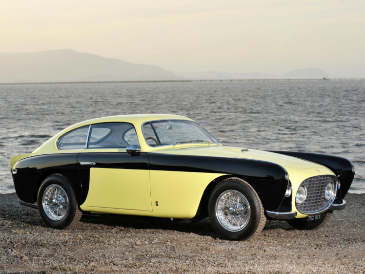 1952, Ferrari, 212, Inter, Vignale, Coupe, Bumblebee, Retro, Supercar, Supercars HD Wallpaper Desktop Background
