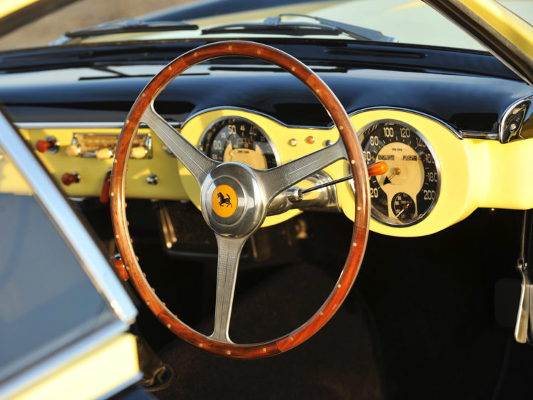 1952, Ferrari, 212, Inter, Vignale, Coupe, Bumblebee, Retro, Supercar, Supercars, Interior HD Wallpaper Desktop Background