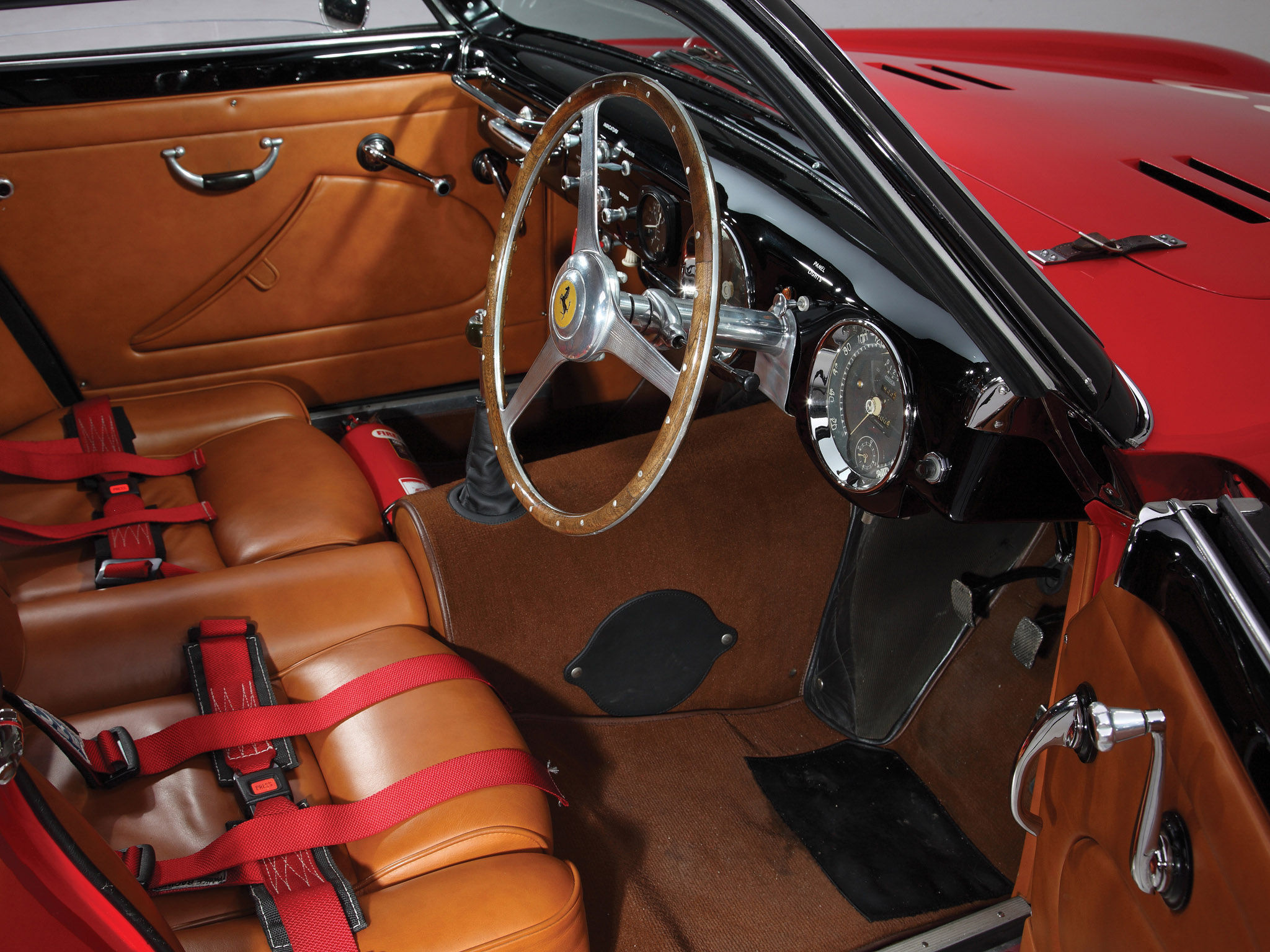 1952, Ferrari, 225, S, Berlinetta, Retro, Supercar, Supercars, Interior Wallpaper