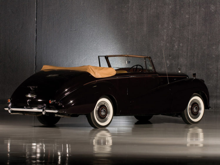 1953, Bentley, R type, Drophead, Coupe, Park, Ward, Luxury, Retro HD Wallpaper Desktop Background