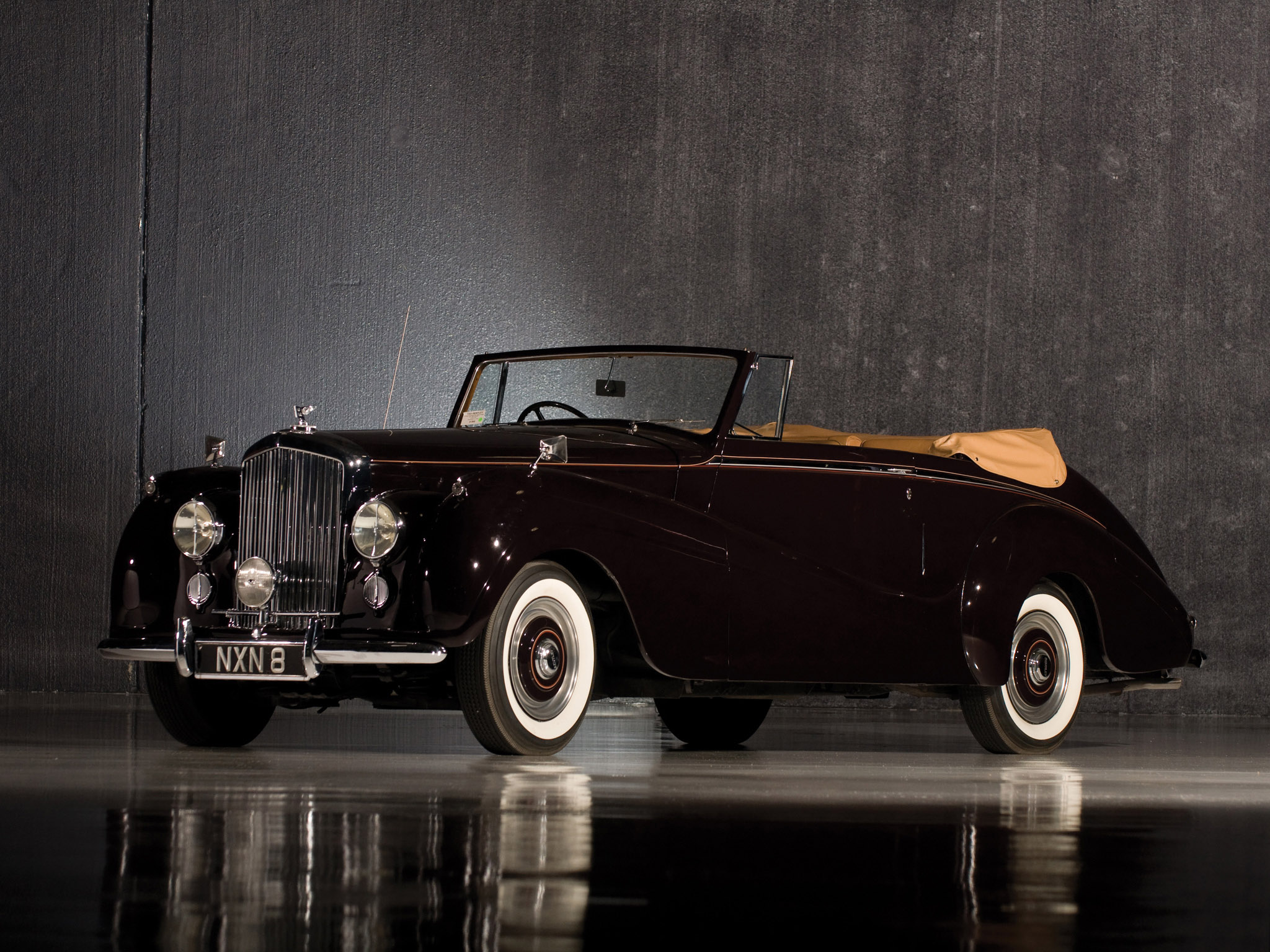 1953, Bentley, R type, Drophead, Coupe, Park, Ward, Luxury, Retro Wallpaper