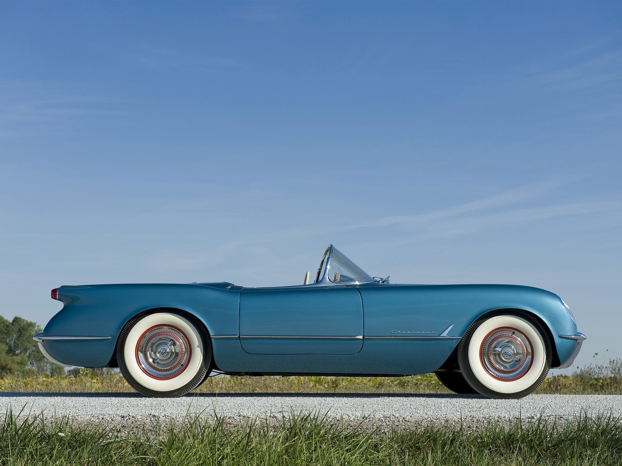 1953, Chevrolet, Corvette, C1, Retro, Supercar, Supercars, Muscle, C 1, Fd Wallpaper