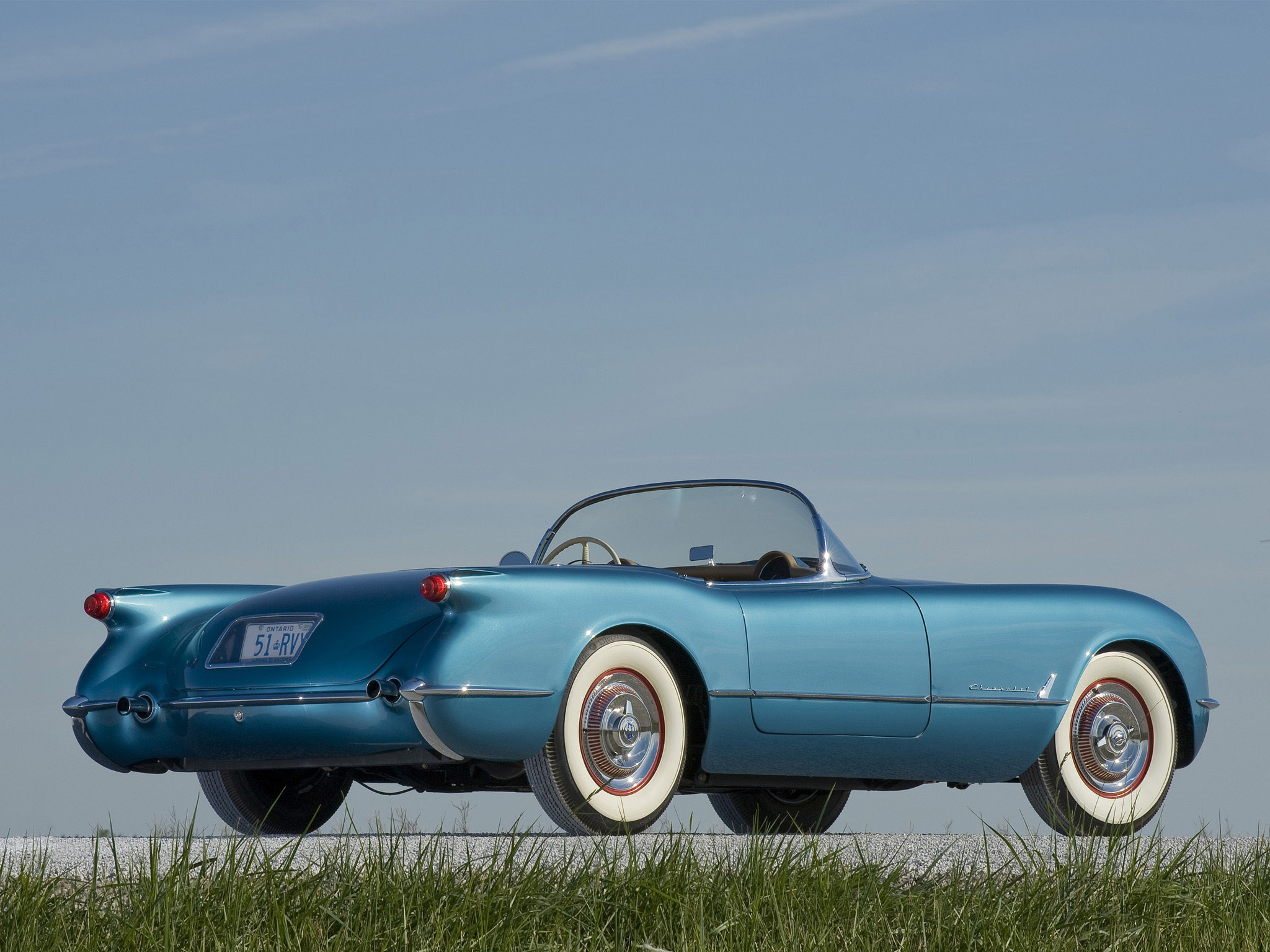 1953, Chevrolet, Corvette, C1, Retro, Supercar, Supercars, Muscle, C 1, Ff Wallpaper