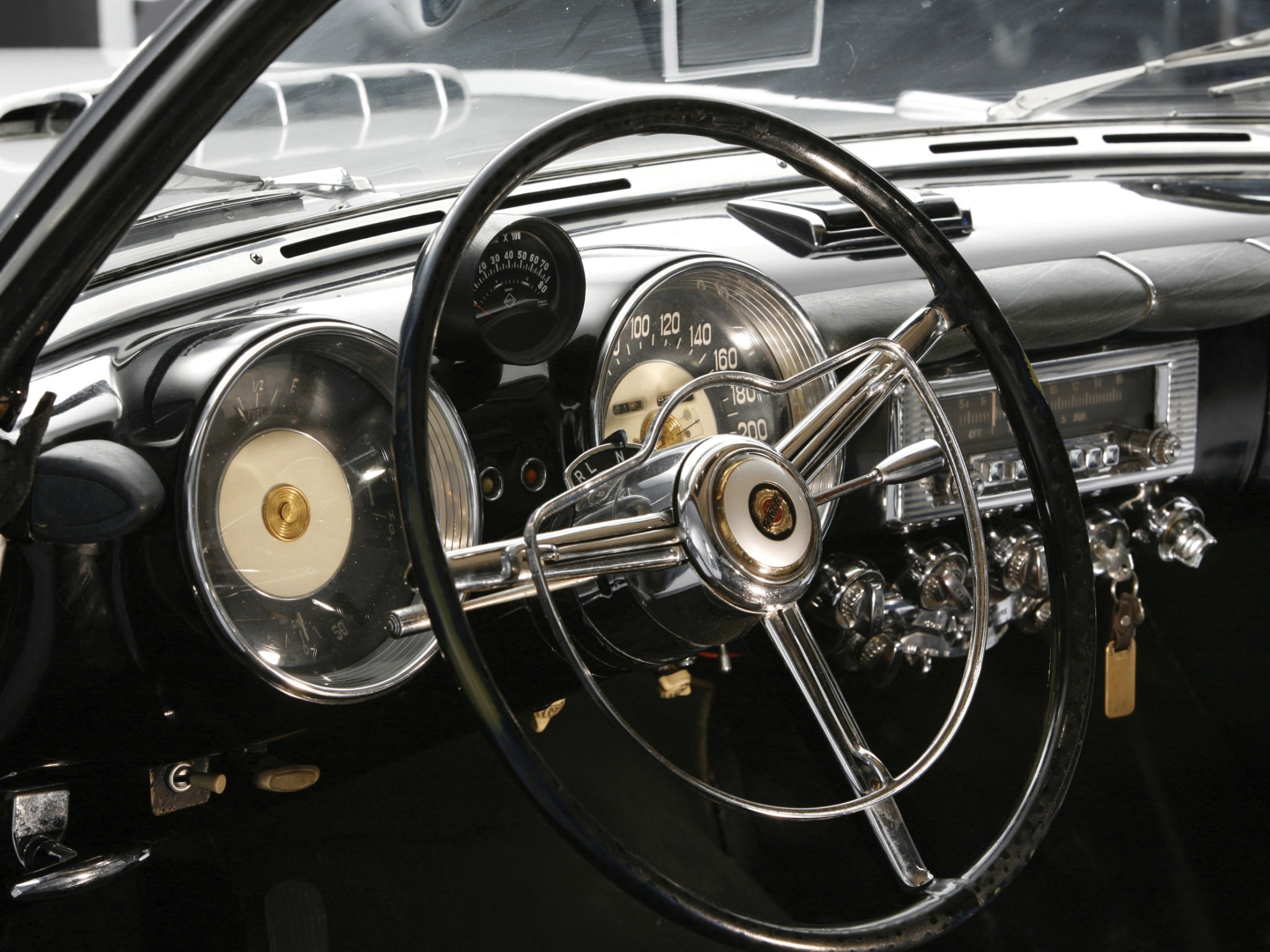 1953, Chrysler, Thomas, Special, Concept, Retro, Interior Wallpaper