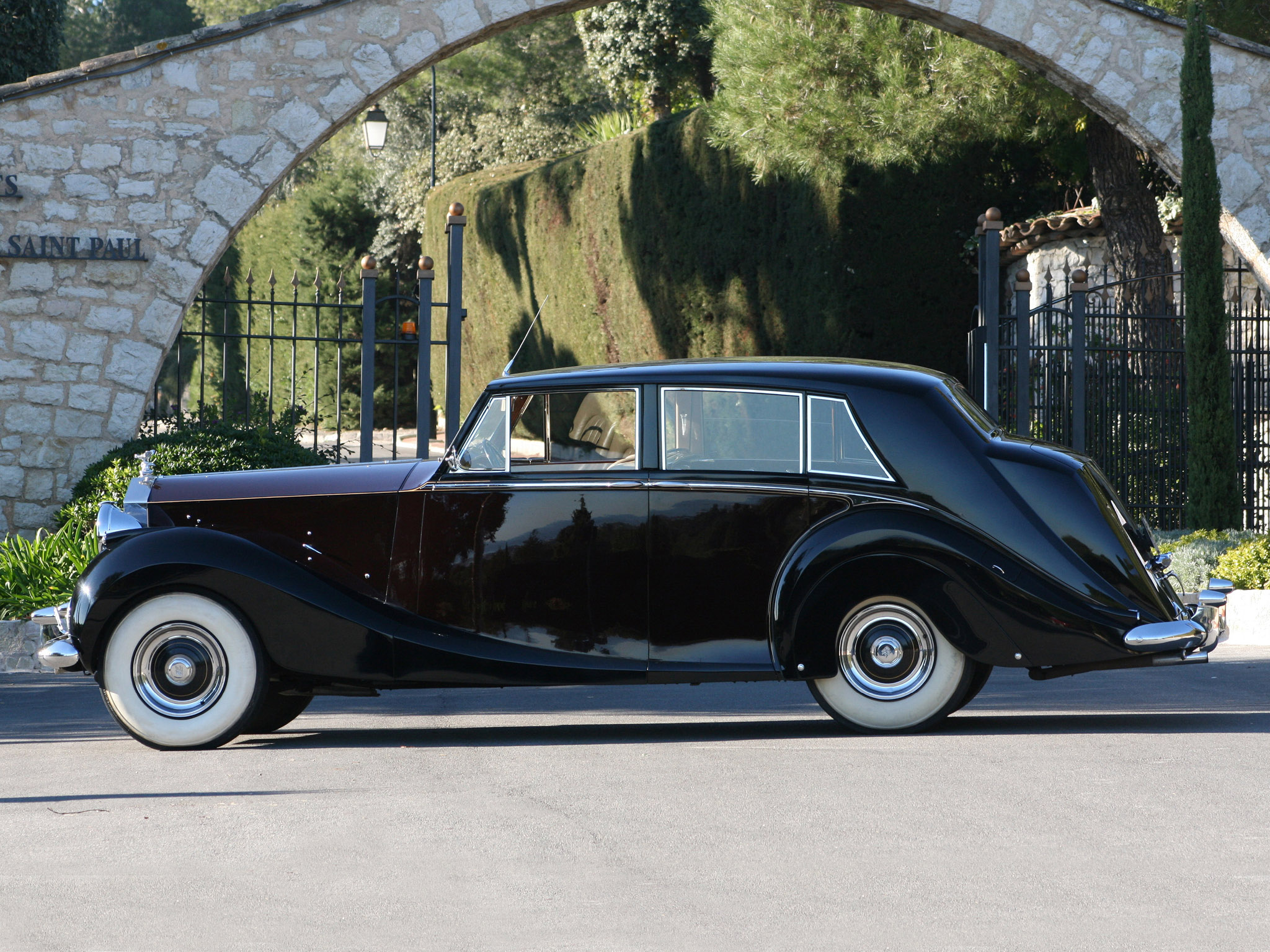 1953, Rolls, Royce, Silver, Wraith, Limousine, Retro, Luxury Wallpaper