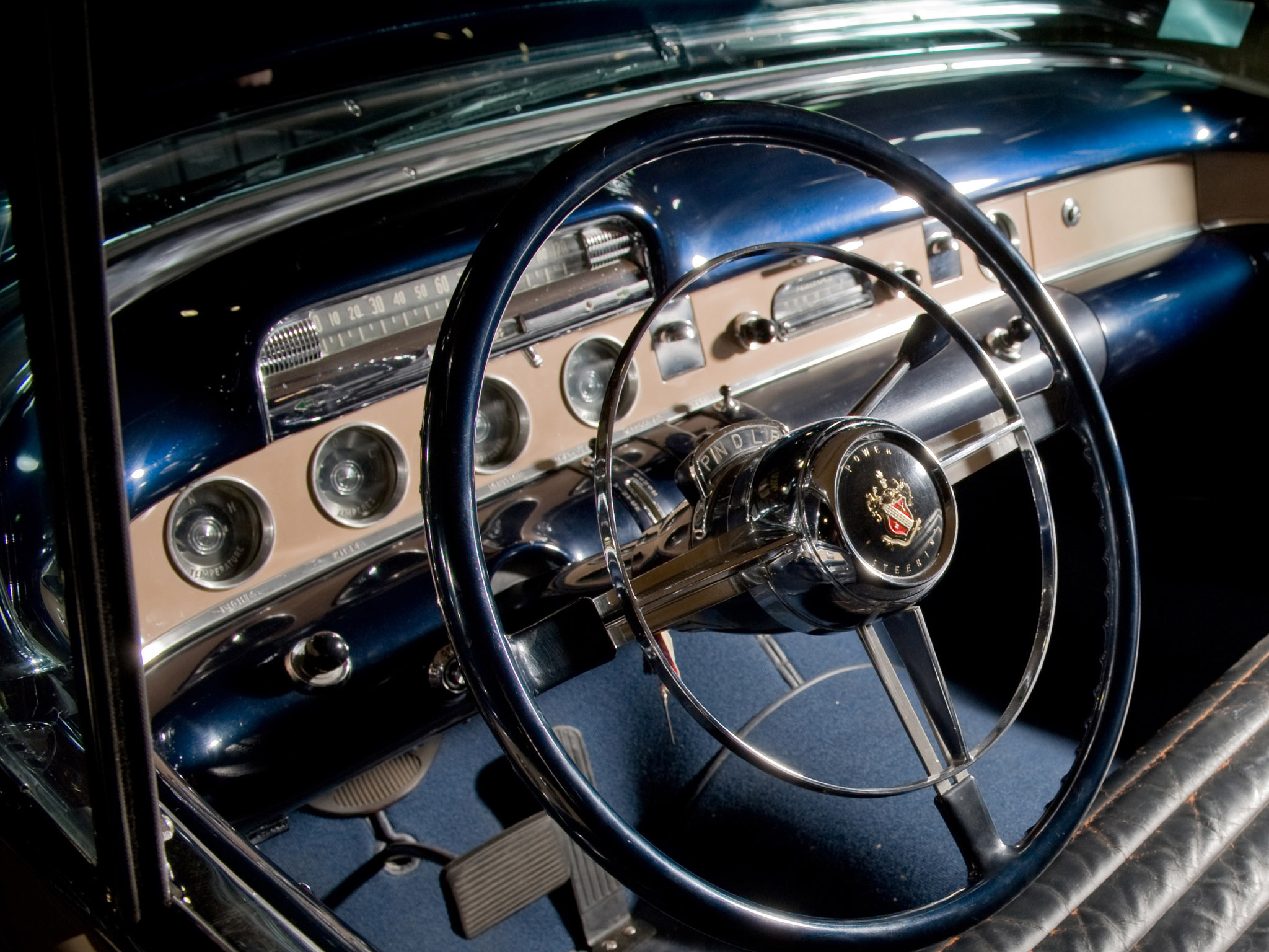 1954, Buick, Landau, Show, Retro, Luxury, Interior Wallpaper