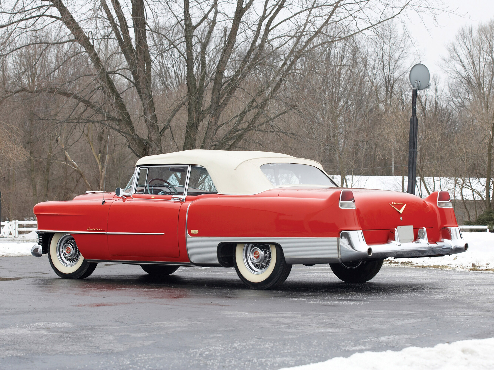 1954, Cadillac, Eldorado, Convertible, Retro, Luxury Wallpaper