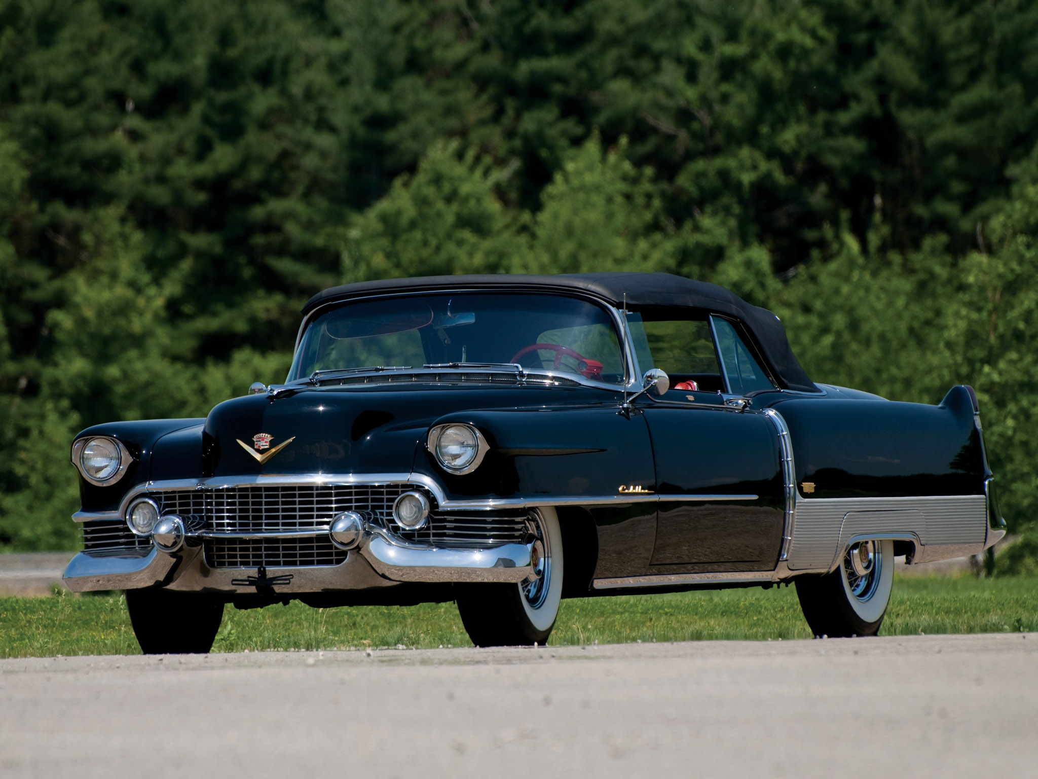 1954, Cadillac, Eldorado, Convertible, Retro, Luxury Wallpaper