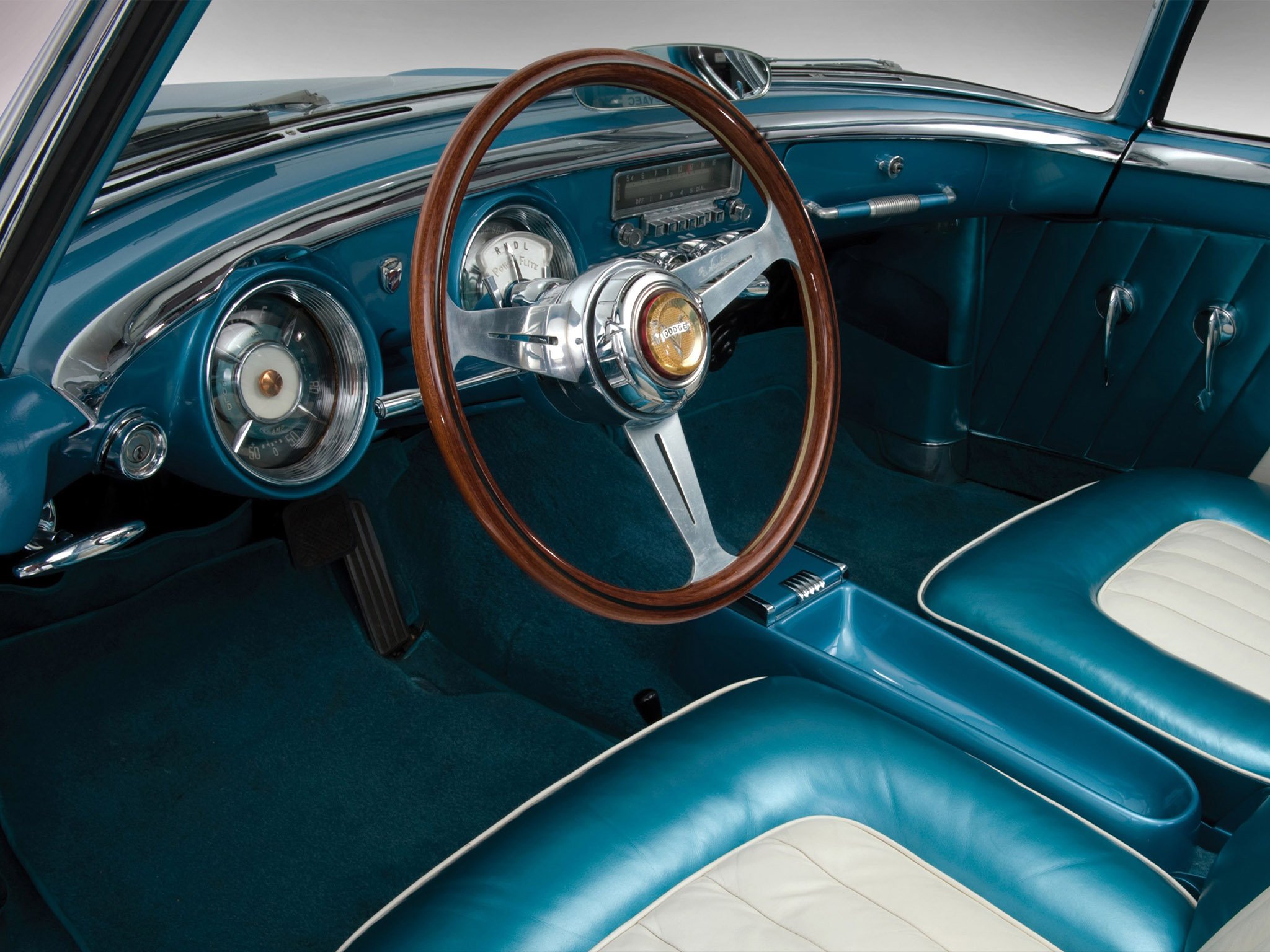 1954, Dodge, Firearrow, Sport, Coupe, Concept, Retro, Interior Wallpaper