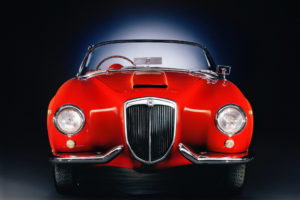 1954, Lancia, Aurelia, Spyder, B24, Retro