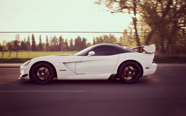 cars, Tinted, Vehicles, Dodge, Viper, Motion, Blur, Dodge, Viper, Srt 10, White, Cars HD Wallpaper Desktop Background