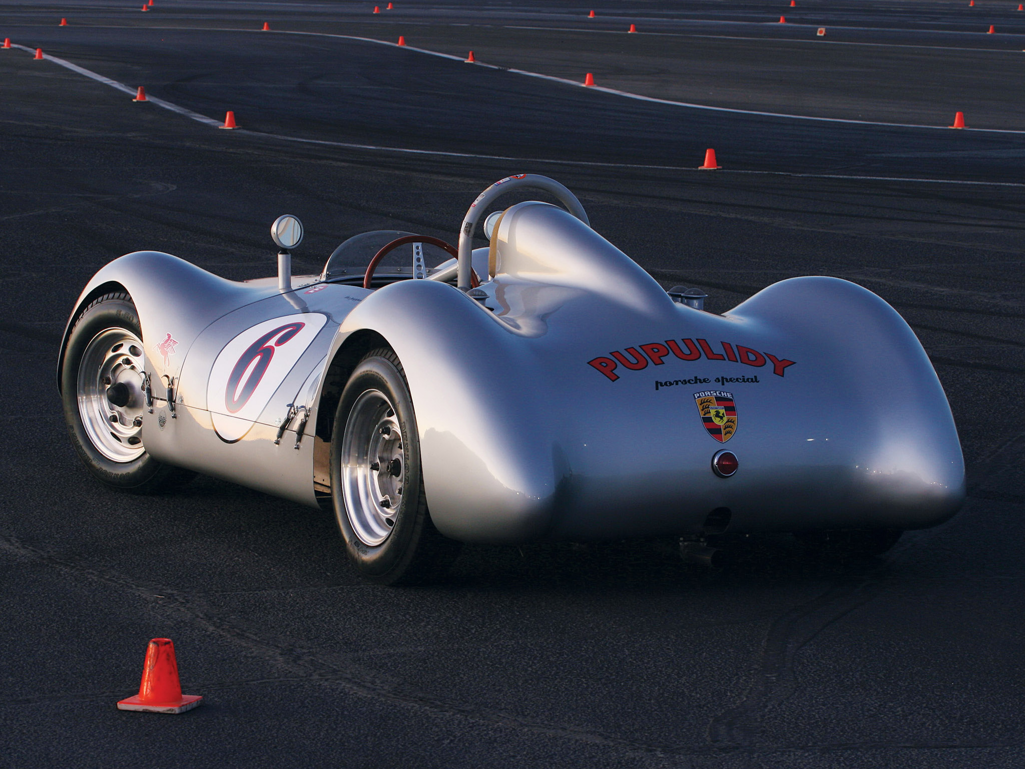1954, Porsche, Pupulidy, Special, Retro, Race, Racing Wallpaper